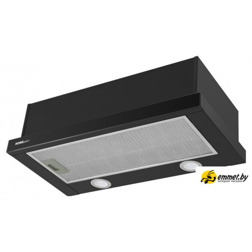 Кухонная вытяжка HOMSair Flat 60 Glass (черный)