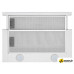 Кухонная вытяжка HOMSair Flat 60 Glass (белый)