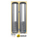 Накопительный электрический водонагреватель Thermex Flat 80 V Combi