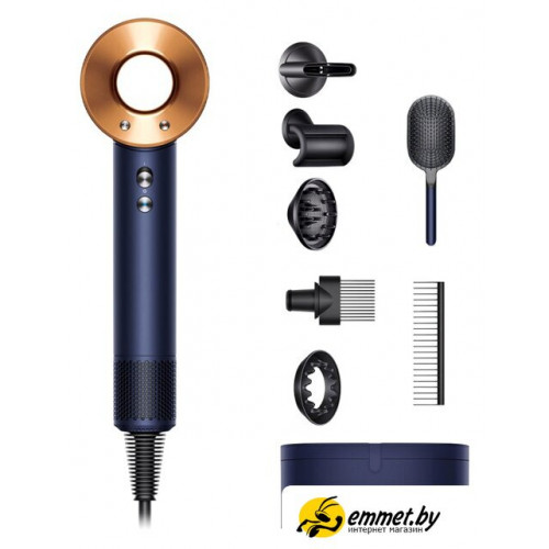 Фен Dyson HD07 Supersonic (евровилка, берлинская лазурь/медный)