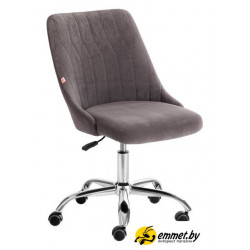Офисное кресло TetChair Swan (флок, серый)