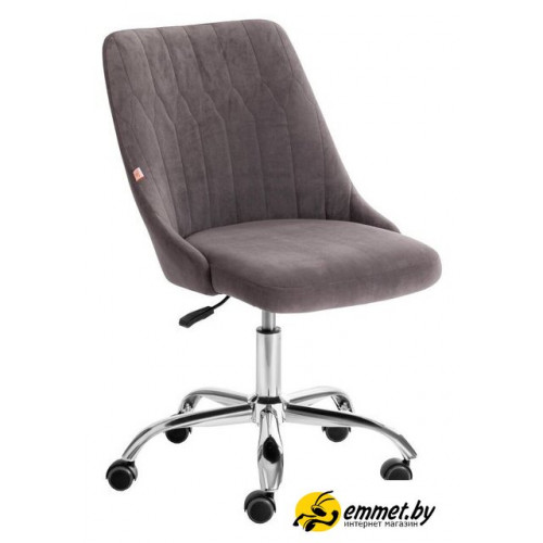 Офисное кресло TetChair Swan (флок, серый)