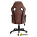 Игровое (геймерское) кресло TetChair Driver (флок/ткань, коричневый)