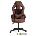Игровое (геймерское) кресло TetChair Driver (флок/ткань, коричневый)