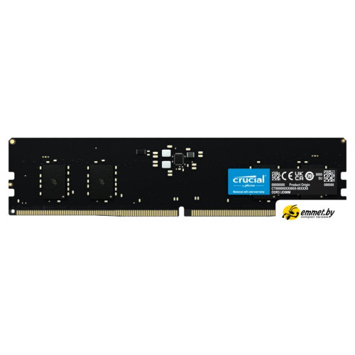 Оперативная память Crucial 16ГБ DDR5 4800МГц CT16G48C40U5