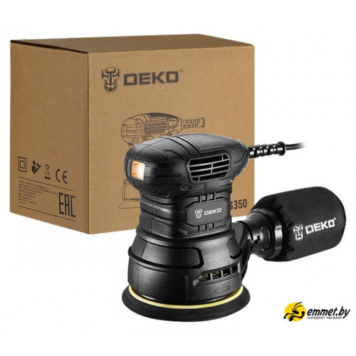 Эксцентриковая шлифмашина Deko DKG350 063-4263