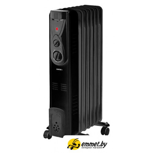 Масляный радиатор CENTEK CT-6200 Black