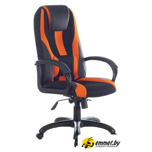 Игровое (геймерское) кресло Brabix Premium Rapid GM-102 532420 (черный/оранжевый)