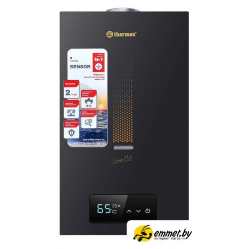 Газовая колонка Thermex S 20 MD (Art Black)
