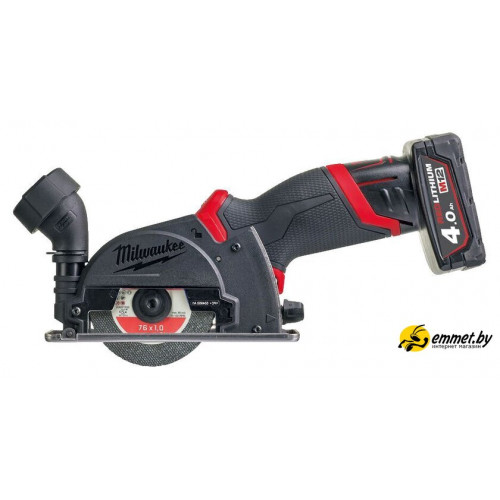 Монтажная (отрезная) пила Milwaukee M12 FCOT-422X Fuel 4933464619 (с 2-мя АКБ, кейс)