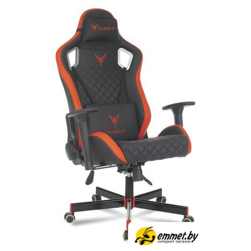 Игровое (геймерское) кресло Knight Outrider (черный/красный)