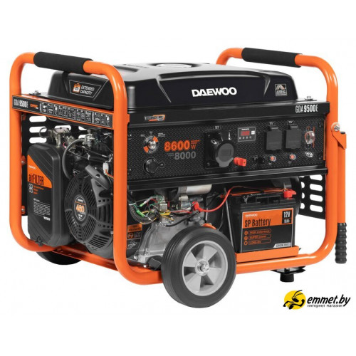 Бензиновый генератор Daewoo Power GDA 9500E