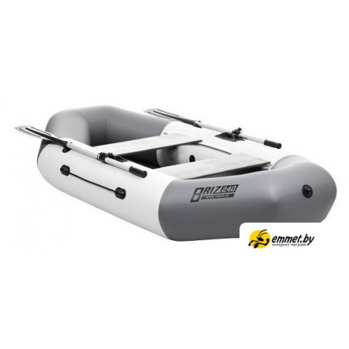 Гребная лодка Тонар Бриз 240 (белый/серый)