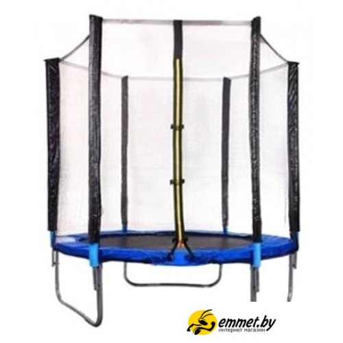 Батут Atlas Sport 140 см - 4.5ft (внешняя сетка, синий)