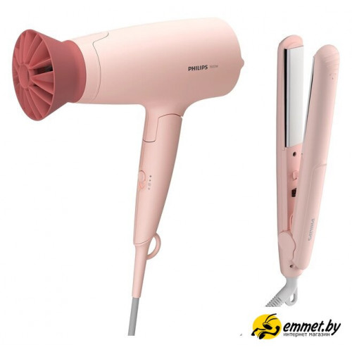 Набор фен + выпрямитель Philips 3000 Series BHP398/00