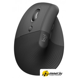 Вертикальная мышь Logitech Lift Left (графит)