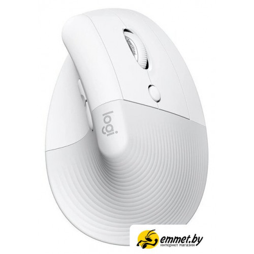Вертикальная мышь Logitech Lift (белый)
