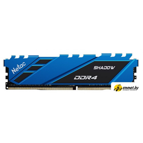Оперативная память Netac Shadow 16ГБ DDR4 3200 МГц NTSDD4P32SP-16B
