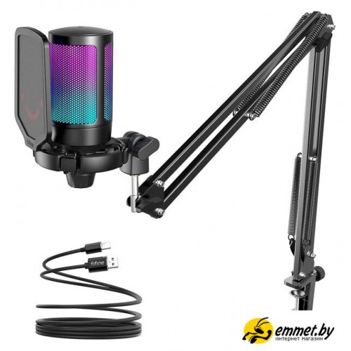 Проводной микрофон FIFINE A6T (черный)