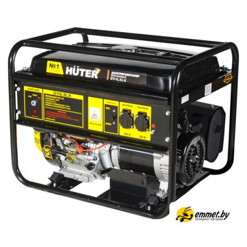 Бензиновый генератор Huter DY6,5LX