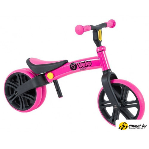 Беговел Yvolution Y Velo Junior (розовый)