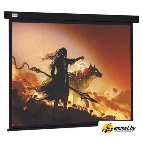 Проекционный экран CACTUS Wallscreen 149x265 CS-PSW-149X265-BK