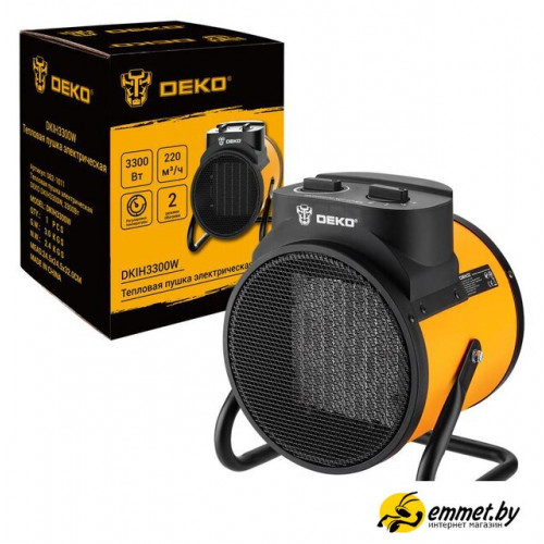 Электрическая тепловая пушка Deko DKIH3300W