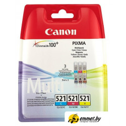 Картридж Canon CLI-521 C/M/Y Multipack
