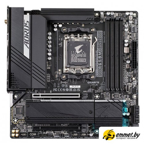 Материнская плата Gigabyte B650M Aorus Elite AX (rev. 1.0)
