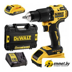 Ударная дрель-шуруповерт DeWalt DCD709D2T (с 2-мя АКБ 2 Ah, кейс)