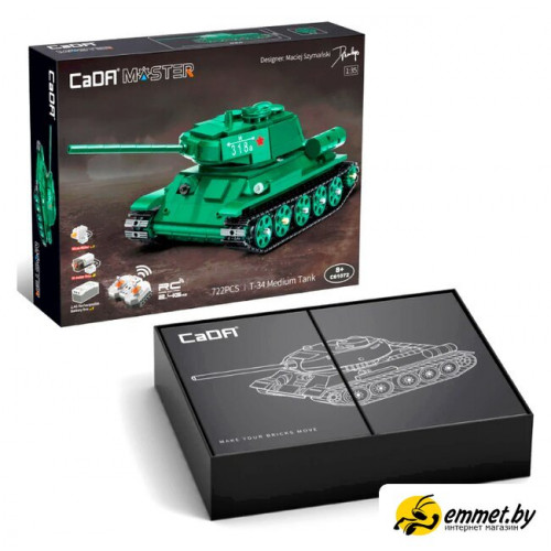 Конструктор CaDa C61072W Танк Т34