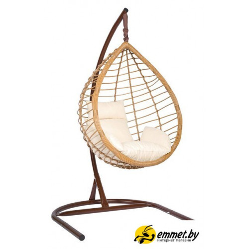 Подвесное кресло LetoLux Bali (коричневый/бежевый)