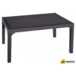 Стол Holiday Rattan Olympia 90x150 (коричневый)