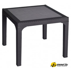 Стол Holiday Rattan Comfort 90x90 (коричневый)