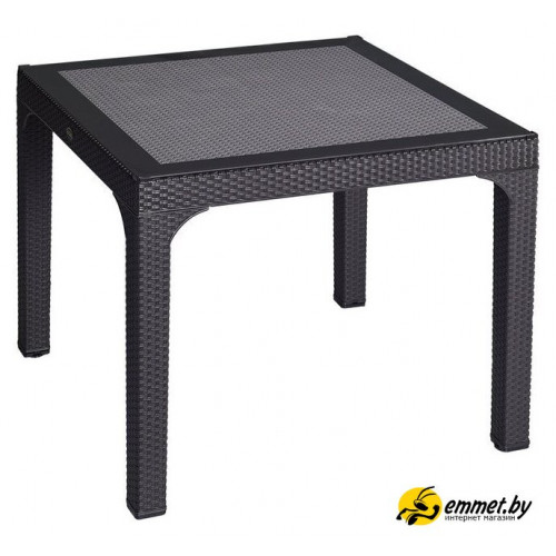 Стол Holiday Rattan Comfort 90x90 (коричневый)