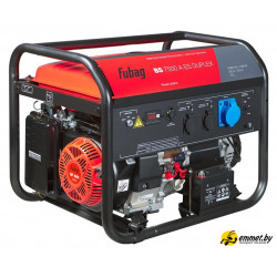 Бензиновый генератор Fubag BS 7500 A ES Duplex (с коннектором автоматики)