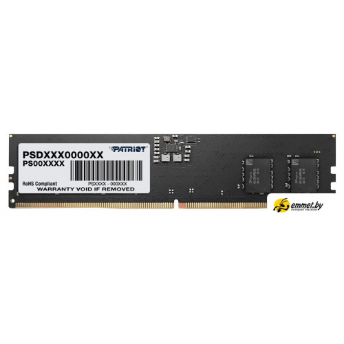 Оперативная память Patriot Signature Line 16ГБ DDR5 5200 МГц PSD516G520081