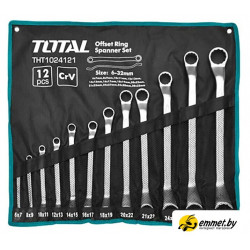 Набор ключей Total THT1024121 (12 предметов)