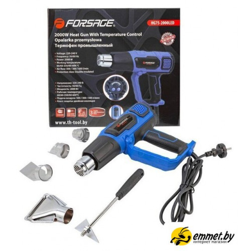 Промышленный фен FORSAGE F-HG75-2000LED