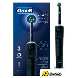 Электрическая зубная щетка Oral-B Vitality Pro D103.413.3 Cross Action Protect X Clean Black 42102