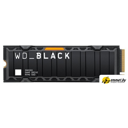 SSD WD Black SN850X NVMe Heatsink 1TB WDS100T2XHE