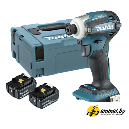 Винтоверт Makita DTD172RTJ (с 2-мя АКБ 5 Ah, кейс)