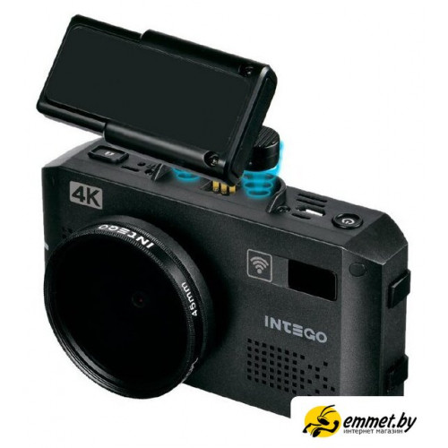 Видеорегистратор-радар детектор-GPS информатор (3в1) Intego VX-1300S 4К