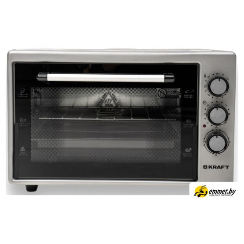 Мини-печь Kraft KF-MO3800GR (серый)