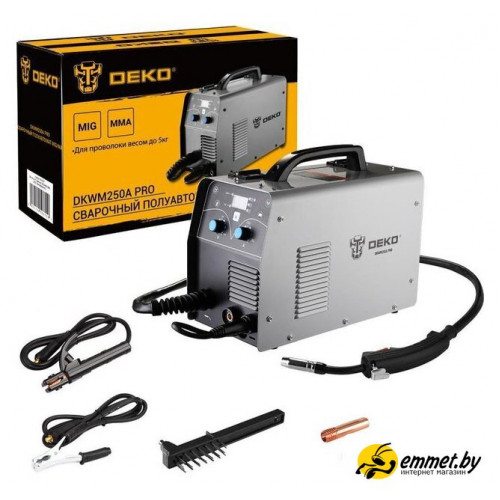 Сварочный инвертор Deko DKWM250A PRO 051-4687