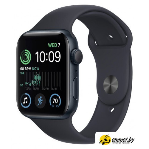 Умные часы Apple Watch SE 2 40 мм (алюминиевый корпус, полуночный/полуночный, спо