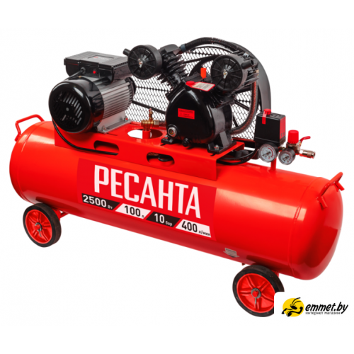 Компрессор Ресанта КП-100/400Р 74/7/5