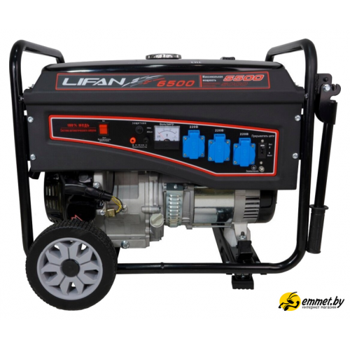 Бензиновый генератор Lifan LF6500E