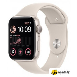 Умные часы Apple Watch SE 2 44 мм (алюминиевый корпус, звездный свет/звездный све