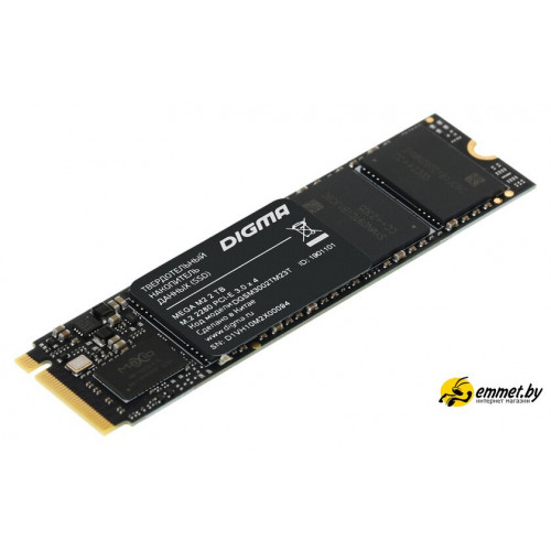 SSD Digma Mega M2 2TB DGSM3002TM23T